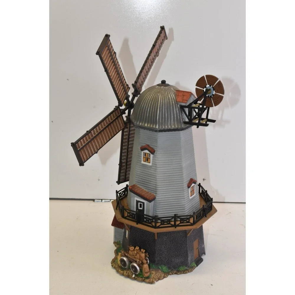 Department 56 Dickens Christmas Village Bidwell Windmill #56 58489 ~ Needs Cord‎